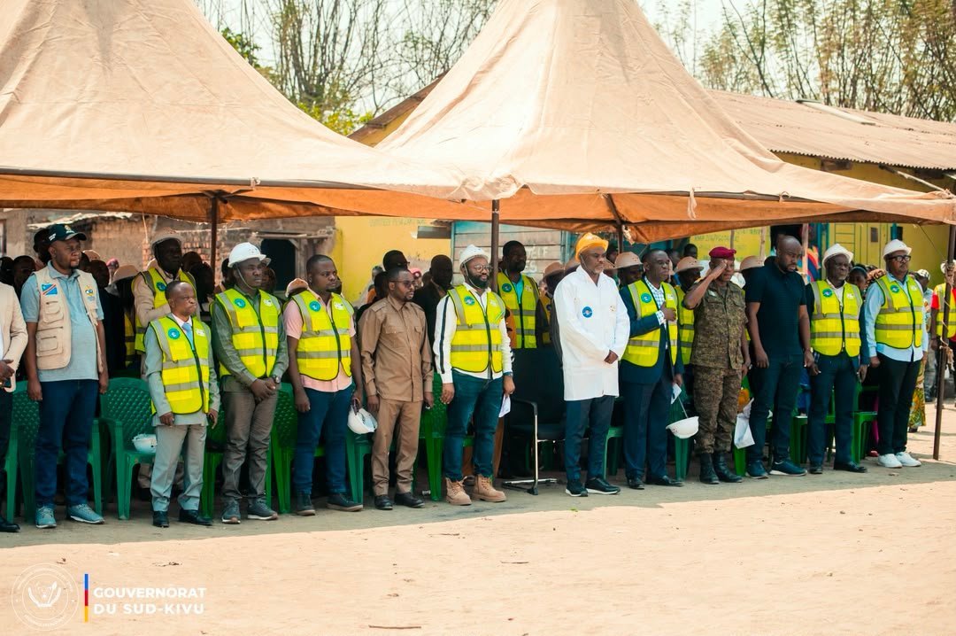 Grands travaux lancés par le Vice‑Gouverneur et Gouverneur a.i Me Jean‑Jacques ELAKANO - SUD KIVU